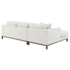 Geneva Boucle Upholstered Sectional Chaise Sofa Sand — product view 6