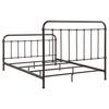 Livingston Metal Queen Open Frame Bed Dark Bronze — product view 6