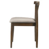 Cullen Dining Side Chair Upholstered Seat Walnut (Set of 2) — product view 6