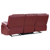 Camila Upholstered Motion Reclining Sofa Red — product view 6
