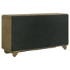 Amsbury 6-drawer Dresser Cabinet Nutmeg — product view 6