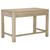 Solano 2-drawer Makeup Table Vanity Desk Weathered Mango — product view 6