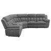 Bahrain 6-piece Modular Power Reclining Sectional Charcoal — product view 6