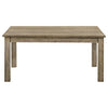 Cardova 87-inch Solid Wood Extension Dining Table Vineyard Oak — product view 6