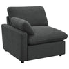 Collins Modular Power Sofa Dark Grey — product view 6