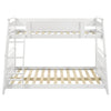 Holden Wood Veneer Twin Over Full Bunk Bed White — product view 6