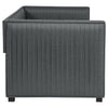 Brodie Upholstered Twin Daybed with Trundle Grey — product view 6
