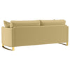 Corliss Upholstered Curved Track Arm Sofa Camel — product view 6