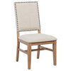 Middleton 7-piece Extension Leaf Dining Set Brown and Beige — product view 6