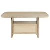 Kailani 7-piece Wood Counter Height Dining Set Beige Oak — product view 6