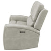 Brickston Triple Power Reclining Loveseat Grey — product view 6