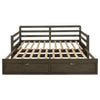 Sorrento 2-drawer Twin XL Daybed with Extension Trundle Grey — product view 6