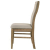 Adina Upholstered Dining Side Chair Barley (Set of 2) — product view 6