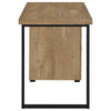 Brennan 47-inch 3-drawer Office Computer Desk Mango — product view 6