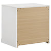 Ines 5-piece Queen Bedroom Set Navy and White High Gloss — product view 6