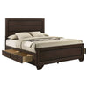 Kauffman Wood Queen Storage Panel Bed Dark Cocoa — product view 6