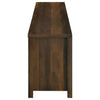 Enfield 71-inch TV Stand Fireplace Media Console Dark Pine — product view 6
