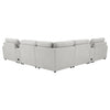 Collins 7-piece Modular Power Reclining Sectional Grey — product view 6