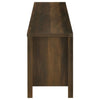 Carey 79-inch TV Stand Fireplace Media Console Dark Pine — product view 6