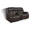 Greer 2-piece Upholstered Reclining Sofa Set Brown — product view 6