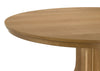 Hartville 5-piece Round Dining Table Set Natural Light Brown — product view 6