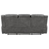 Conrad Upholstered Padded Arm Motion Sofa Grey — product view 6