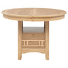 Lavon Oval 60-inch Wood Extension Leaf Dining Table Light Oak — product view 6