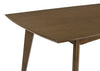 Malone Rectangular 78-inch Wood Dining Table Dark Walnut — product view 6