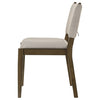 Ottowa Upholstered Dining Side Chair Brown (Set of 2) — product view 6