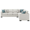 Ashford Chenille Upholstered Sleeper Sectional Sofa Greige — product view 6