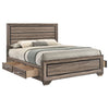 Kauffman Wood Queen Storage Panel Bed Washed Taupe — product view 6