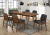 Redbridge 75-inch Extension Leaf Dining Table Natural Walnut — product view 6