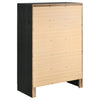 Miranda 6-drawer Bedroom Chest Black — product view 6