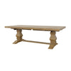 Florence 126-inch Extension Dining Table Rustic Honey — product view 6