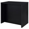 Topanga Engineered Wood Freestanding Home Bar Black — product view 6