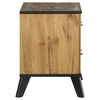 Kaywood 2-drawer Nightstand Bedside Table Natural Pine — product view 6