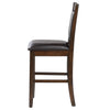 Dewey Upholstered Counter Chair Walnut (Set of 2) — product view 6