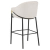 Chadwick Fabric Upholstered Bar Chair Beige (Set of 2) — product view 6