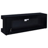 Mallory TV Stand Fireplace Console Bluetooth Speaker Black High Gloss — product view 6