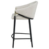 Chadwick Fabric Upholstered Counter Chair Beige (Set of 2) — product view 6
