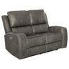 Brickston 2-piece Triple Power Reclining Sofa Set Charcoal — product view 6
