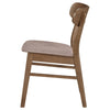 Dortch Dining Side Chair Walnut and Brown (Set of 2) — product view 6
