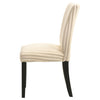 Dermott Upholstered Parson Dining Side Chair Cream (Set of 2) — product view 6