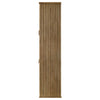 Adina 77-inch Tall Display Cabinet Distressed Light Brown — product view 7
