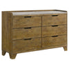 Henderson 5-piece Queen Bedroom Set Medium Oak — product view 7