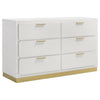 Caraway 5-piece Queen Bedroom Set White — product view 7
