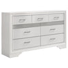 Miranda 5-piece Queen Bedroom Set White — product view 7