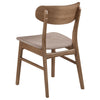 Dortch Dining Side Chair Walnut and Brown (Set of 2) — product view 7