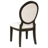 Twyla Oval Back Dining Side Chair Dark Cocoa (Set of 2) — product view 7