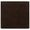 Kelso 3-piece Drop Leaf Dining Table Set Cappuccino and Tan — product view 7